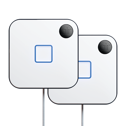 AirTouch Beam Duo 2-pack WiFi smart AC controller — two Beam units for controlling two split system air conditioners independently